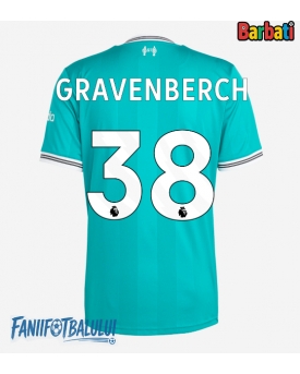 Liverpool Ryan Gravenberch #38 Tricou Fotbal Replică 2025-26 Barbati Treilea